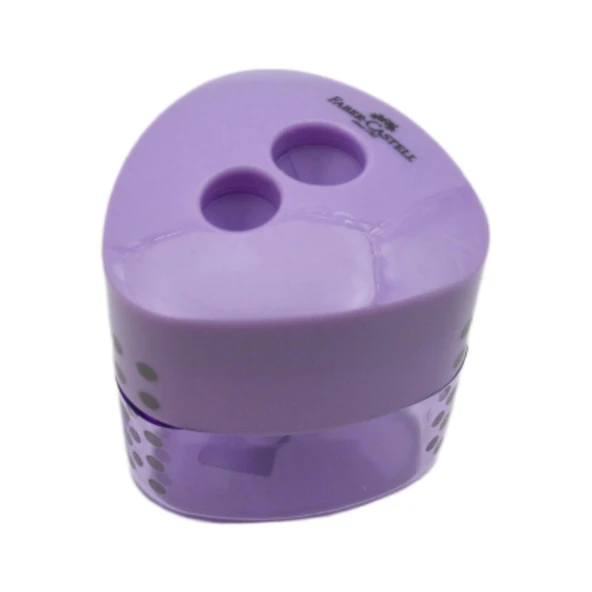Faber Castell Grip Auto Çift Hazneli Kalemtıraş Pastel Renkler 183107 - 6