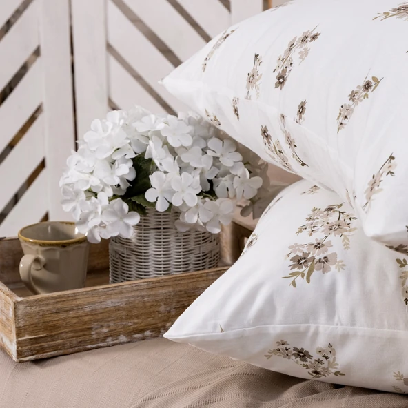 Schafer Home Hera Çift Kişilik Pike Takımı 4 Parça-Bej - 6
