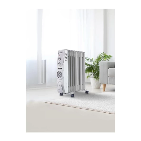 Süsler SR-5811 11 Dilim Fanlı Yağlı Radyatör - 3