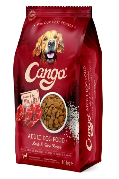Cango Yetişkin Köpek Maması 10 kg Kuzu Etli Pirinçli ve Biftekli 2 li Karma Paket - 3
