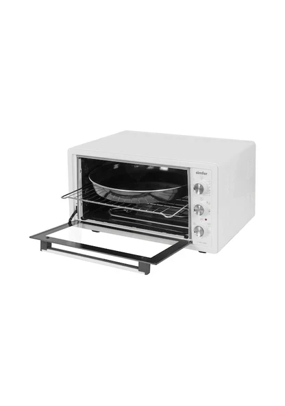 Simfer 4502 45 lt Beyaz Midi Fırın - 4