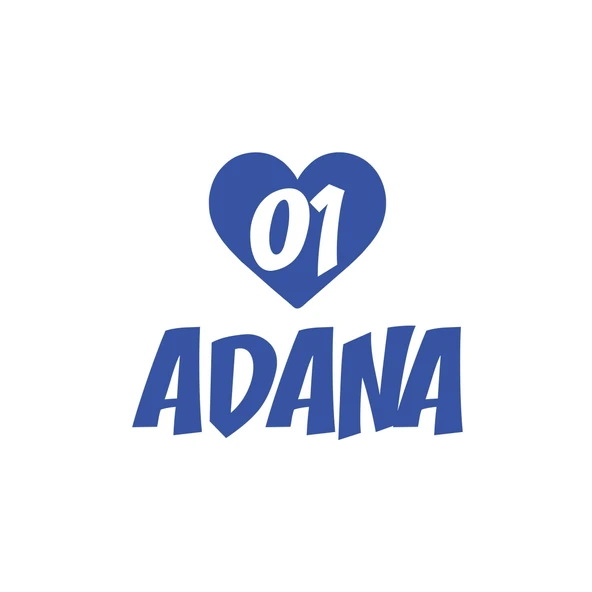 Kalpli 01 Adana Araba Sticker 17x17 Cm Mavi