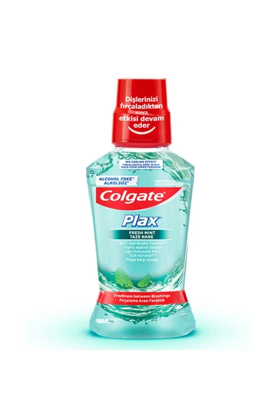 Plax Taze Nane Alkolsüz Ağız Bakım Suyu 250 ml
