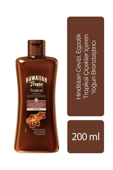 Hawaııan Tropıc Yoğun Bronzlaştırıcı Yağ - 2