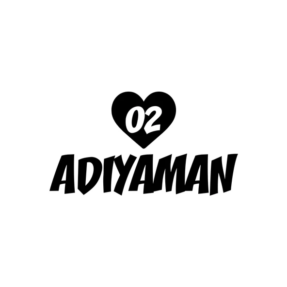 Kalpli 02 Adıyaman Araba Sticker 17x17 Cm Siyah