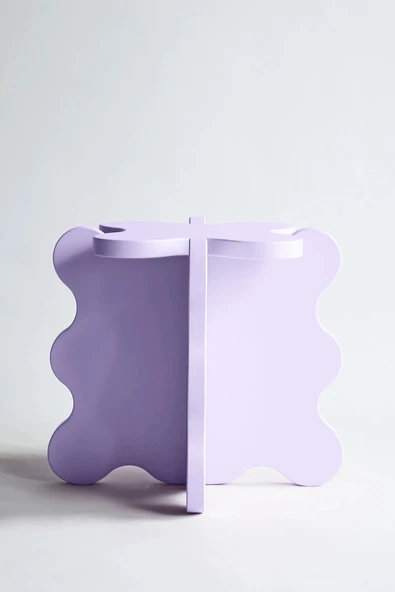 PASAWOODS Lumo | Bulut Tasarım Lake Tabure | Modern & Dekoratif Lake Tabure (45X40CM) - 3