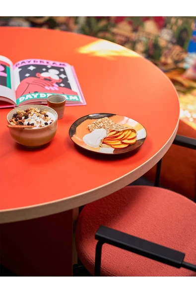 PASAWOODS Borma | Modern Yuvarlak Yemek Masası | Ø130 Cm | Sofra Masası - Kolay Kurulum | 130cm - 2