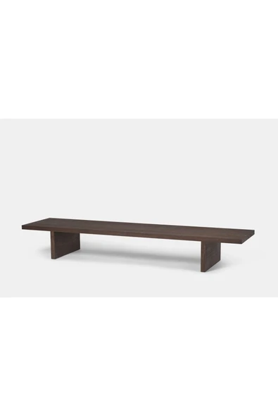 PASAWOODS Japponi | Doğal Ahşap Düşük Sehpa | Minimalist Japon Tarzı Oturma Masası (20X140CM) - 2