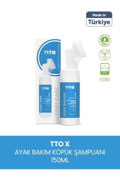 TTO-X Ayak Bakım Köpük Şampuanı ürün görseli