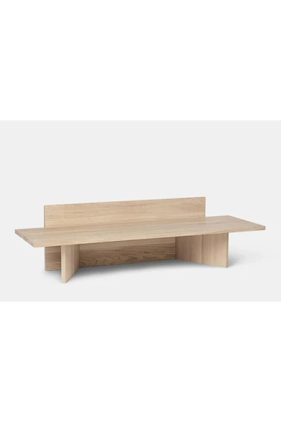 PASAWOODS Puffist | Doğal Ahşap Vidasız Kolay Kurulum Bench / Tv Sehpası | Modern Minimalist Tasarım - 2