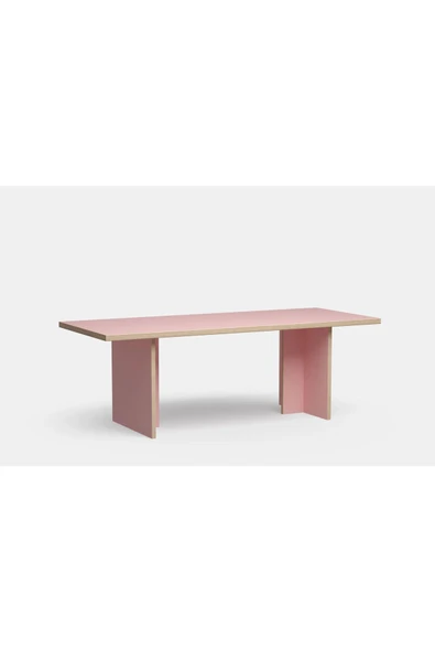 PASAWOODS Bruli | Modern Dikdörtgen Masa | 220x100 Cm | Toplantı / Çalışma / Yemek Masası