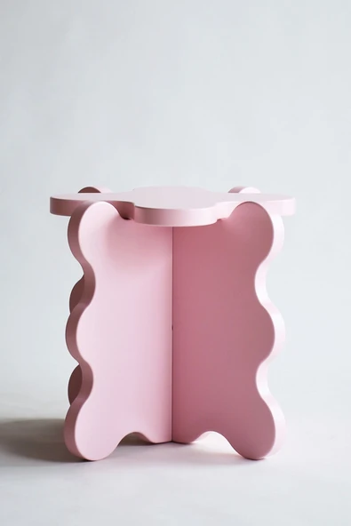 PASAWOODS Lumo | Bulut Tasarım Lake Tabure | Modern & Dekoratif Lake Tabure (45X40CM) - 2