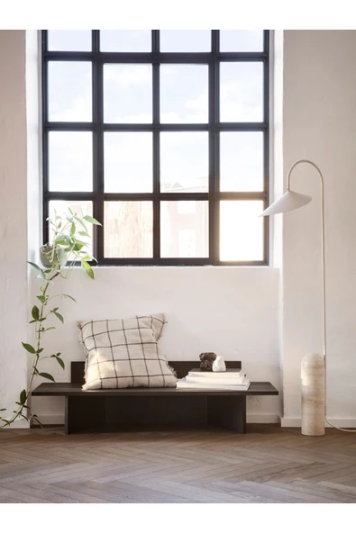 PASAWOODS Puffist | Doğal Ahşap Kolay Kurulum Bench / Tv Sehpası | Modern Minimalist Tasarım - 3