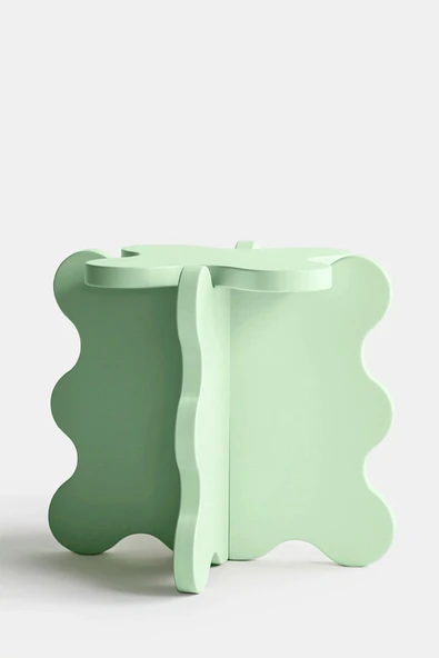 PASAWOODS Lumo | Bulut Tasarım Lake Tabure | Modern & Dekoratif Lake Tabure (45X40CM) - 3