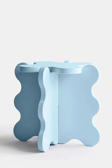 PASAWOODS Lumo | Bulut Tasarım Lake Tabure | Modern & Dekoratif Lake Tabure (45X40CM) - 2