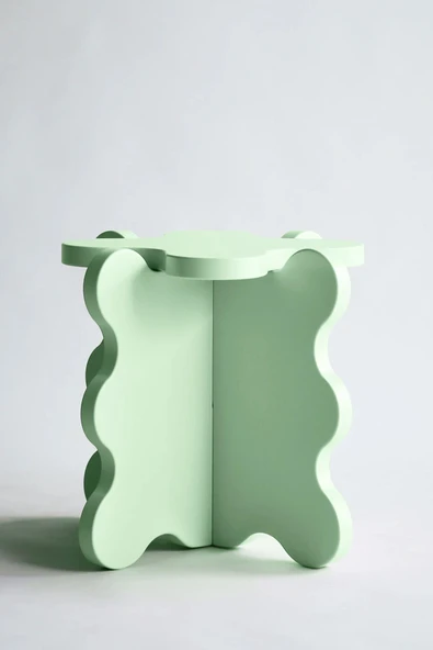 PASAWOODS Lumo | Bulut Tasarım Lake Tabure | Modern & Dekoratif Lake Tabure (45X40CM) - 4