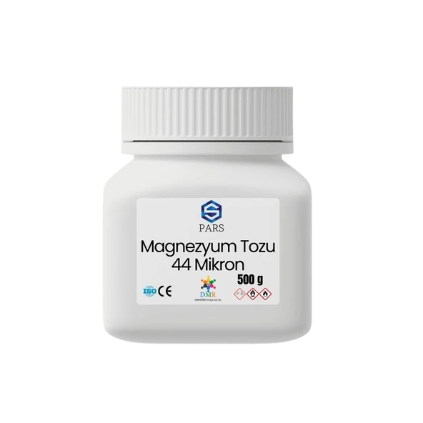 Magnezyum Tozu 44 Mikron 500 gr