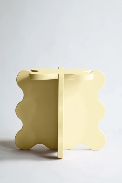 PASAWOODS Lumo | Bulut Tasarım Lake Tabure | Modern & Dekoratif Lake Tabure (45X40CM) - 2