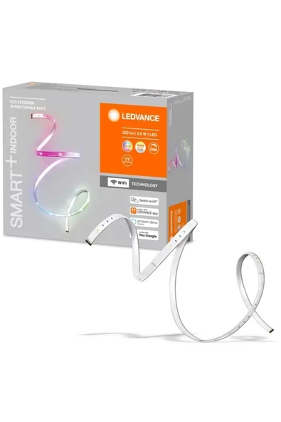 Ledvace Smart Led  320lm 1 Metre WIFI Kontrollü Ek Şerit