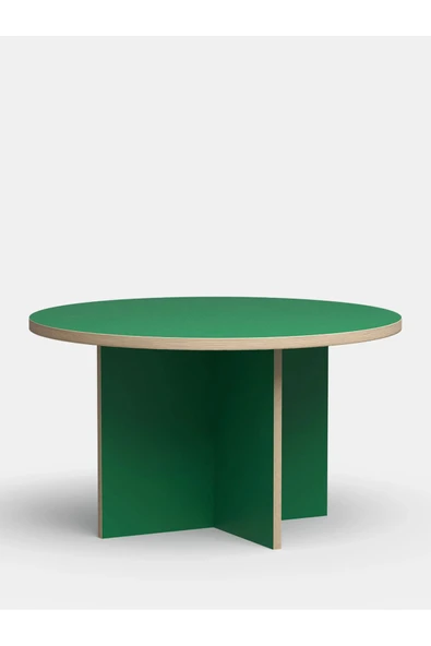 PASAWOODS Borma | Modern Yuvarlak Yemek Masası | Ø130 Cm | Sofra Masası - Kolay Kurulum | 130cm - 2