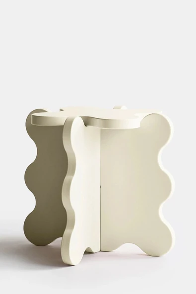 PASAWOODS Lumo | Bulut Tasarım Lake Tabure | Modern & Dekoratif Lake Tabure (45X40CM) - 4