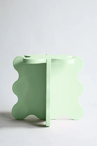 PASAWOODS Lumo | Bulut Tasarım Lake Tabure | Modern & Dekoratif Lake Tabure (45X40CM) - 2