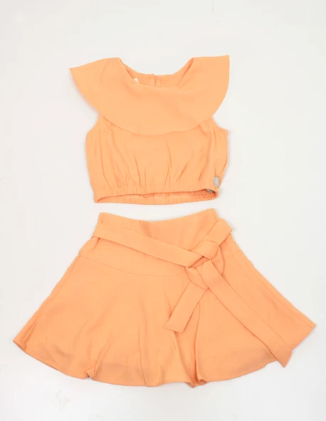 Kız Çocuk Etekli Takım CKB-50487 ürün görseli