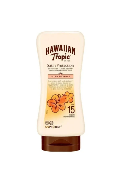 Hawaiian Tropic Satin Protection Lotion Spf15 180ml
