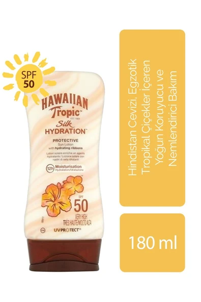 Hawaiian Tropic Glowing Protection Koruyucu Ve Nemlendirici Vücut Losyonu Spf 50