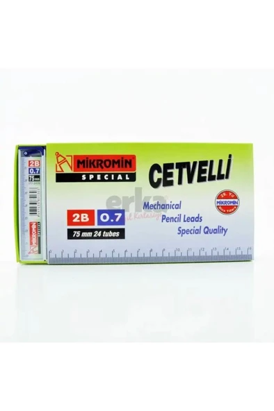 Mikro Min Uç M-750 0.7 Mm Cetvelli 75 Mm - 12 Adet - 3