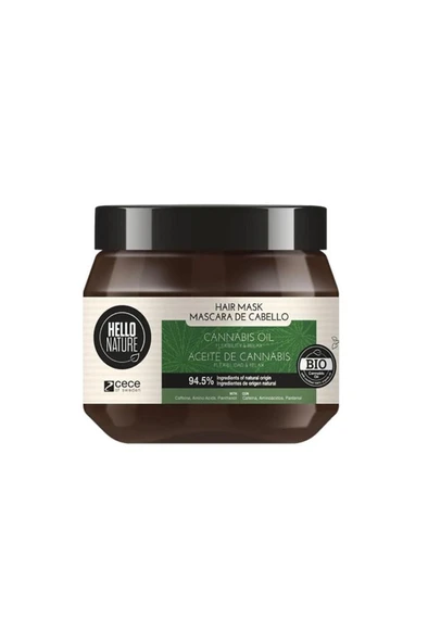 Hello Nature Kenevir Yağı Saç Maskesi 250 ml