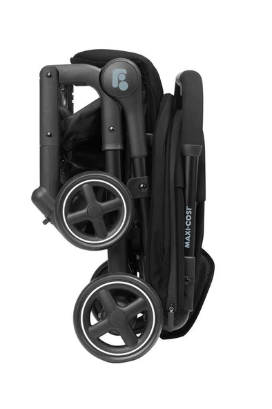 Maxi-Cosi Lara2-Pebble S Tek Elle Katlanabilen Ultra Kompakt Seyahat Sistem Bebek Arabası Black - 8