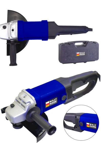 WaltMann Germany Ekstra Güçlü Metal Şanzıman 2800 W 230 Mm - Mavi