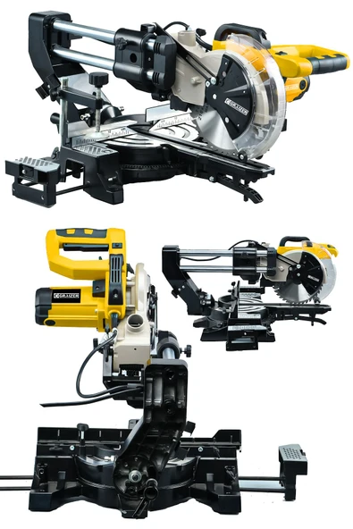 Graizer Kızaklı Gönye Kesme Makinesi 1800w 255×30×2.8×40t-sarı