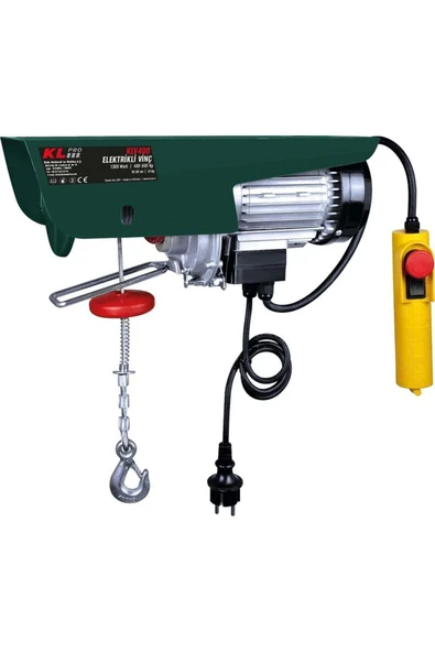 KL KLV400 1300 Watt  400 - 800 Kg  10 -20 Metre Elektrikli Vinç