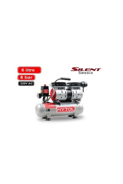 MYTOL EWS06 0,75Hp 6L Sessiz Kompresör