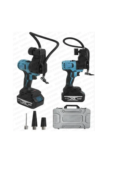 Maxstar 48V Lı-On Çift Akülü Lastik Şişirme