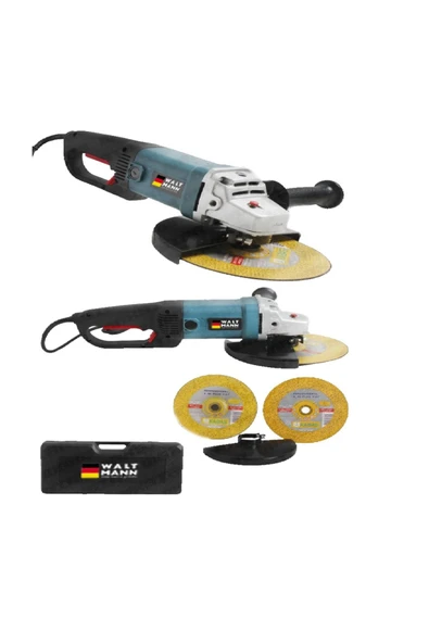 WaltMann Germany 230 MM 2800 Wt Taşlama Spiral Makinası Çantalı