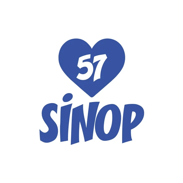 Kalpli 57 Sinop Araba Sticker 17x17 Cm Mavi ürün görseli