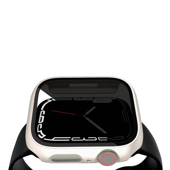 Apple Watch 7 41mm Sert PC Kasa ve Privacy Hayalet Ekran Koruyucu Zore Watch Gard 32 - 2