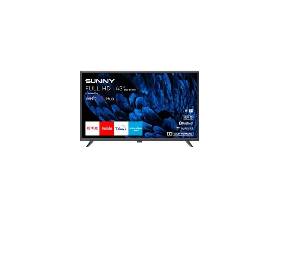 Sunny SN43DAL540 Full HD 43" 109 Ekran Uydu Alıcılı webOS Smart LED TV