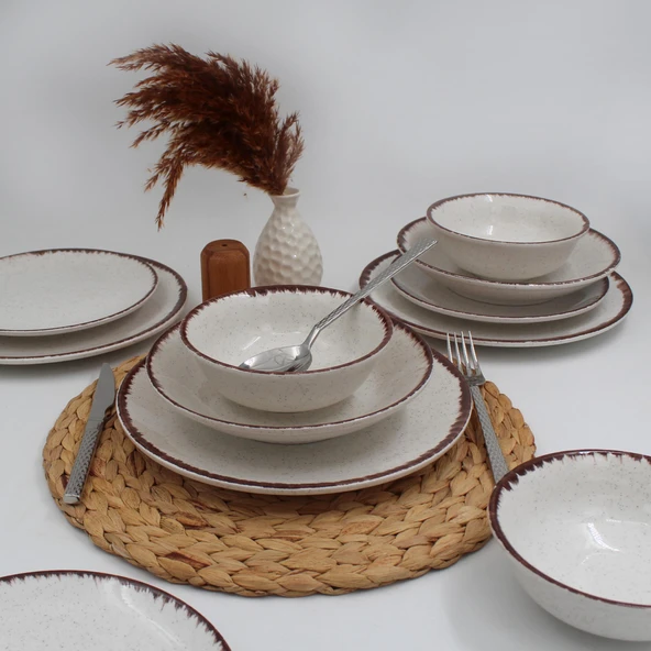 Sahra 18 Parça Yemek Takımı - 3