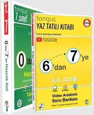 Tonguç Akademi 6`dan 7`ye Hazırlık Seti