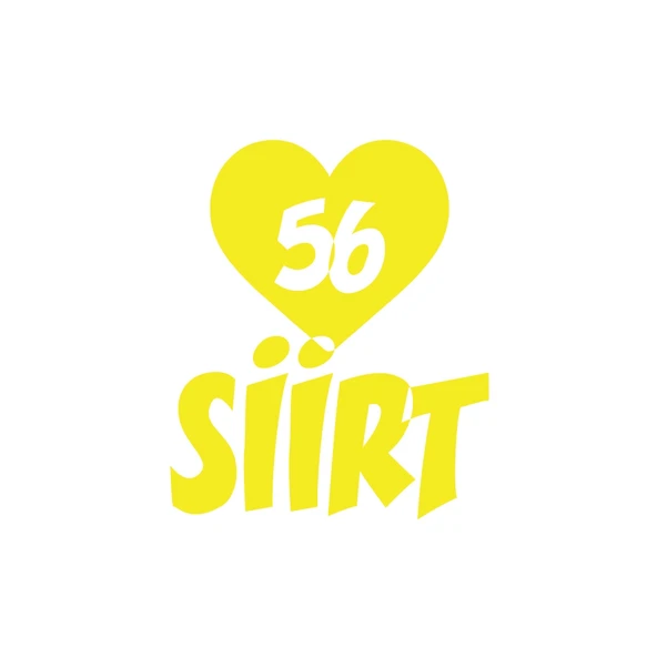 Kalpli 56 Siirt Araba Sticker 17x17 Cm Sarı ürün görseli