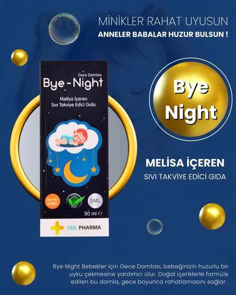 Bye-Night Bitkisel Gece Damlası 50 ml 2 Adet - 2