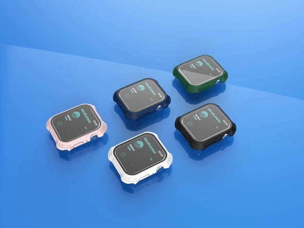 Apple Watch 7 45mm Tank Zırh Kasa ve Mat Görünümlü Ekran Koruyucu Zore Watch Gard 11 - 2
