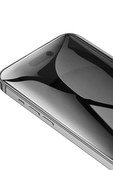 iPhone 14 Pro Max Uyumlu Hoco Bear Shield Hayalet Cam Ekran Koruyucu - Resim 6