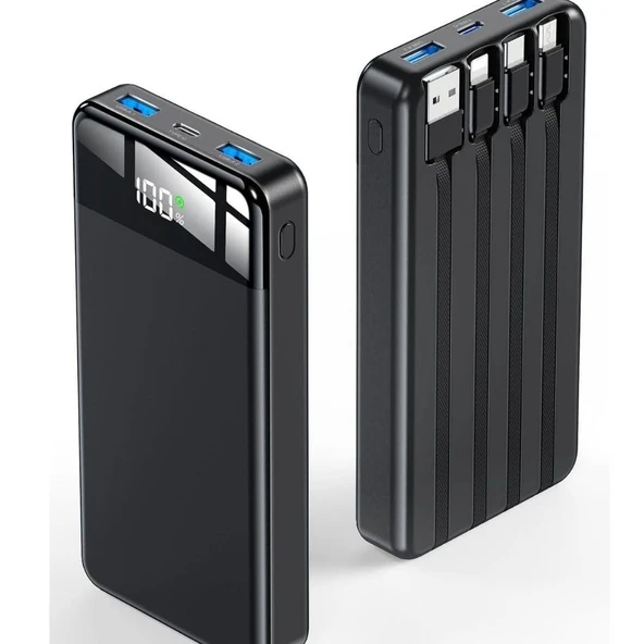 P20 16000 Mah  22.5w Hızlı Şarjlı Usb Çıkışlı Powerbank,  Seyahat Tipi Powerbank - 6