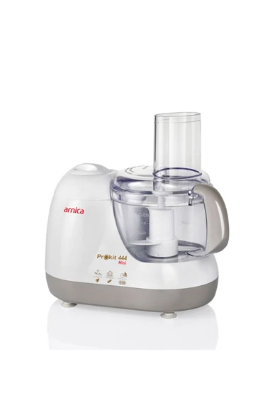 Arnica Prokit 444 Mini 600 W Beyaz Mutfak Robotu  GH21030 - 2