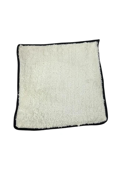 3 Adet Yumuşak Dokulu Peluş Kedi Halısı 40x40 cm Kulübe İçi Pofuduk Minder - 4